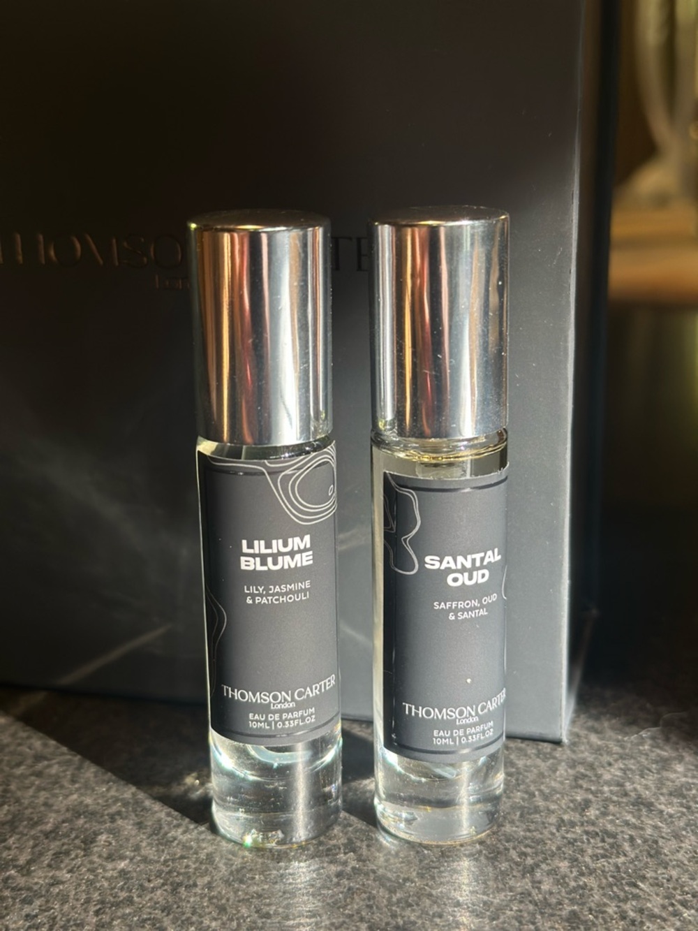 Lilium Blume & Santal Oud Women’s Skincare Fragrance Oils - Black